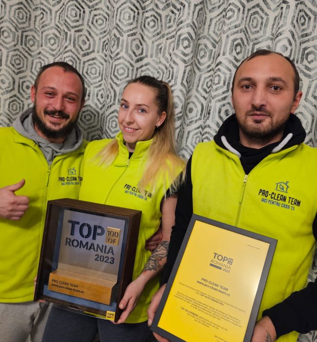 Top 100 of romania Pro Clean Team